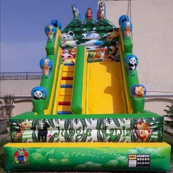 Jumping castle Available on Rent cotton candy magic show 03324761001 1