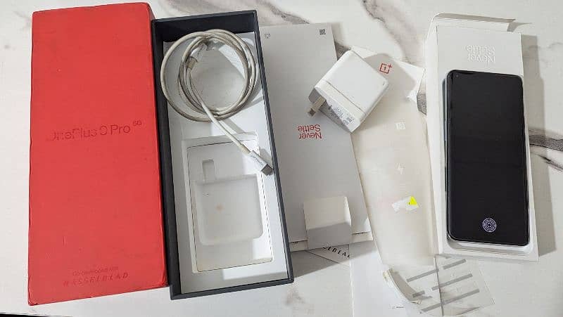 Oneplus 9 pro Water pack with Box and Charger 2