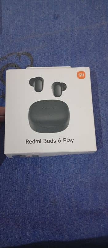 redmi buds 6 play Box pack 3