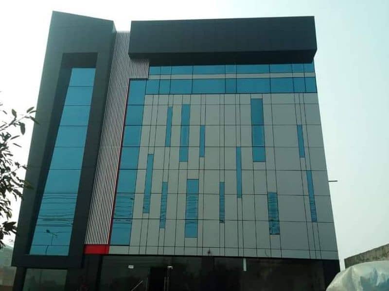 aluminium ACP wall cladding sheet and construction builder 0