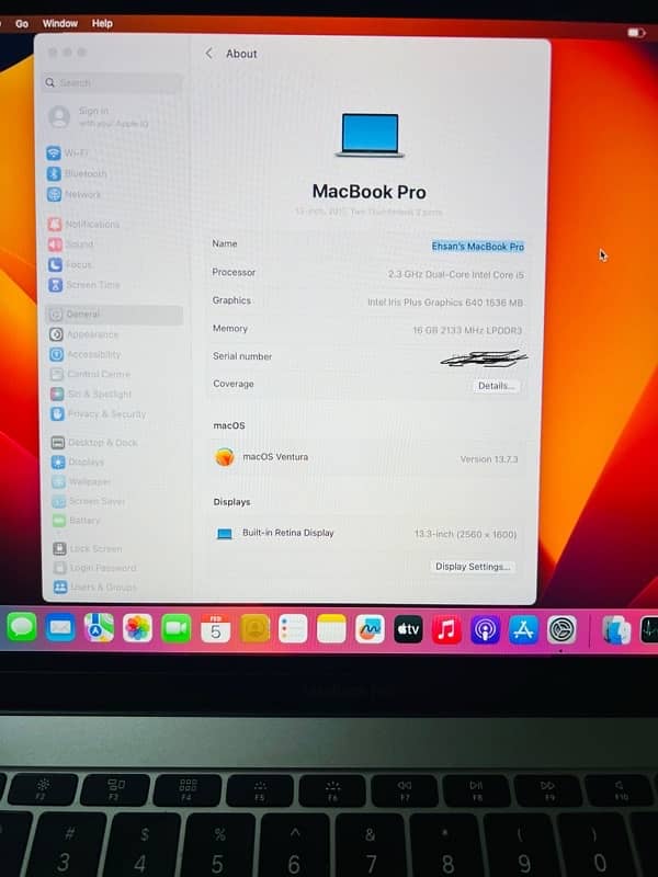 macbook pro 2017 xcelent condition 0