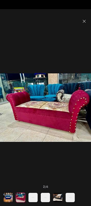 2 seater puffi ( Back Less) 1