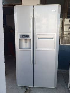 Haier Double door fridge for sale.