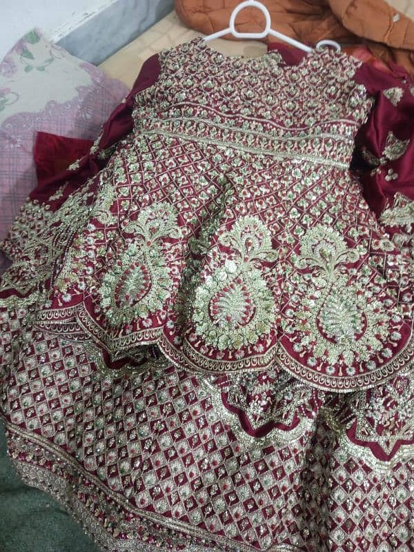 Bridal lehenga Barat 14