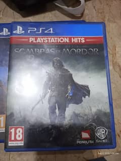 Shadow of Mordor PS4 game