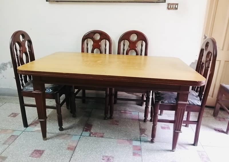 Dining table with chairs 1