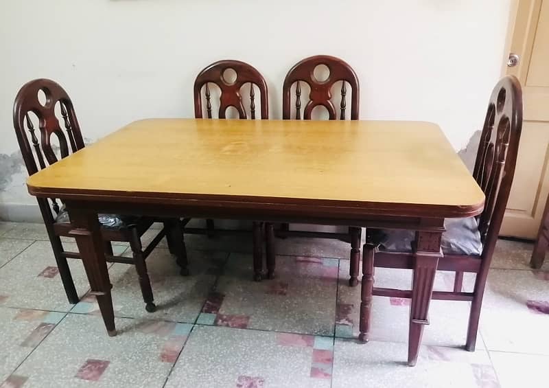 Dining table with chairs 2