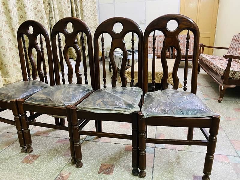 Dining table with chairs 5