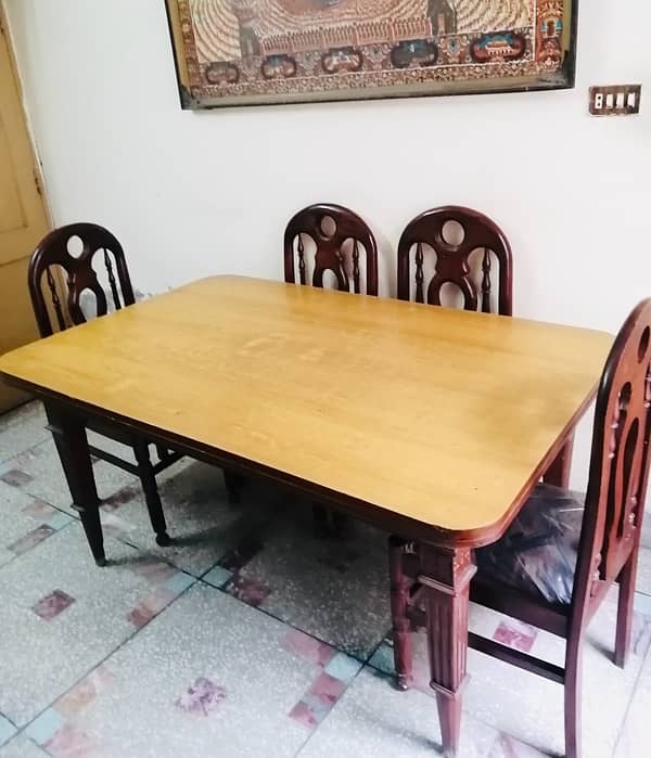 Dining table with chairs 7