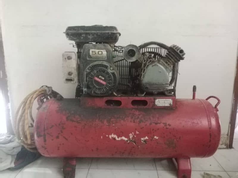 generator start air compressor 0