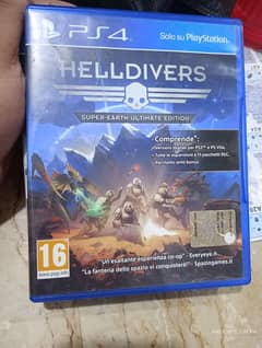 Helldivers PS4 game for sale