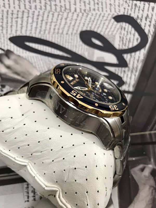 INVICTA-ORIGINAL-NEW WATCH-CHRONOGRAPH-RADO-OMEGA-ROLEX-TISSOT-TAG-ARM 5