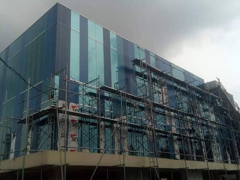 aluminium ACP wall cladding sheet and construction builder 0