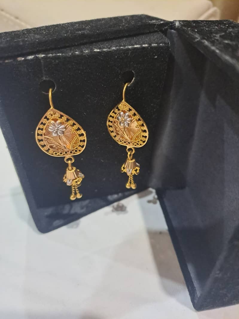 Gold Ear Rings. Gold kay Kantay. 5.30g 2