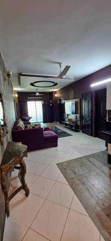 Anum Vista Semi Furnished Flat L Block 34