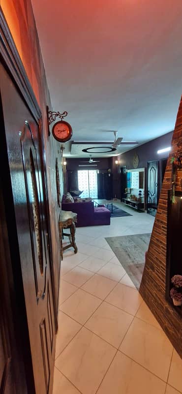 Anum Vista Semi Furnished Flat L Block 36