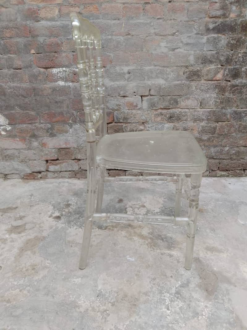 Pure Crystal made Chairs For Sale 10 pieces left 1