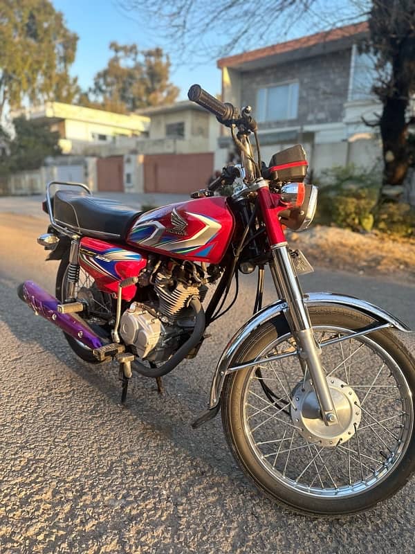 Honda CG 125, Model 2022 5