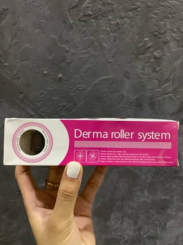 Derma Roller 0.5 Mm Hair & Skin System 0