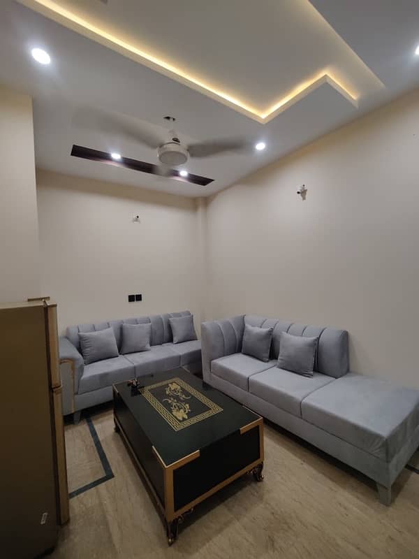 Furnished flats available for rent pak Arab society 3