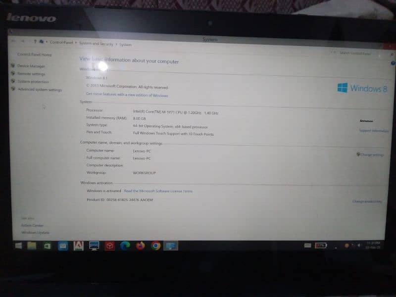 lenovo yoga 3 laptop touch and type 0