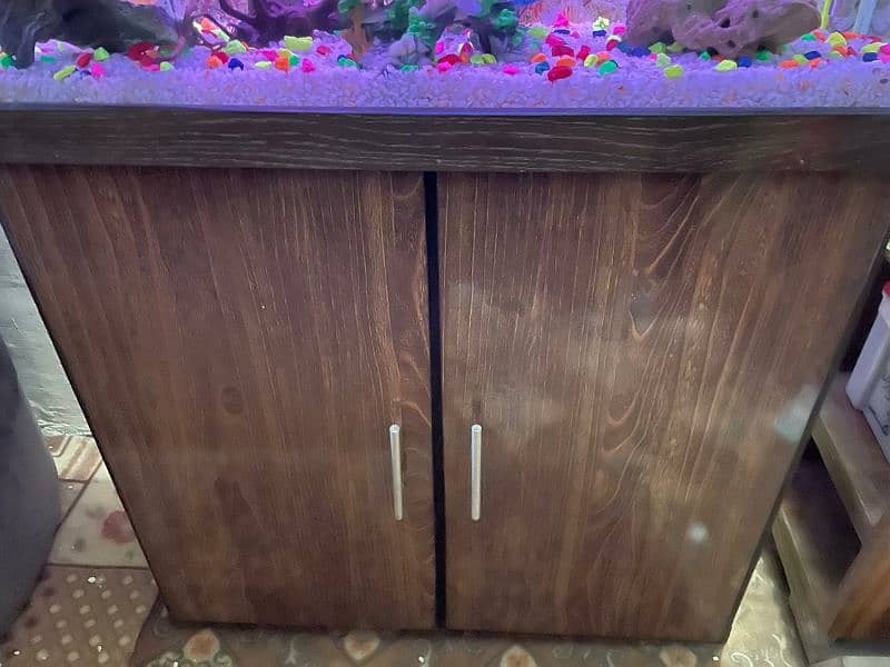 9mm glass Brand new fish aquarium+wooden table 3