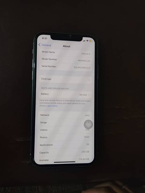 iphone x 256 gb 4