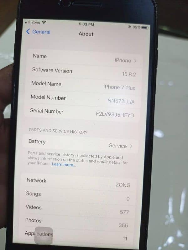 I phone 7 plus | 128GB | Official pata approved| 8