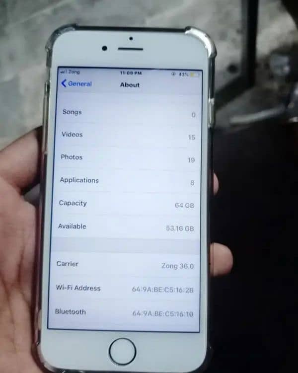 IPhone 6 PTA approved ram 64 gb. . contact. . . 03141162062 5