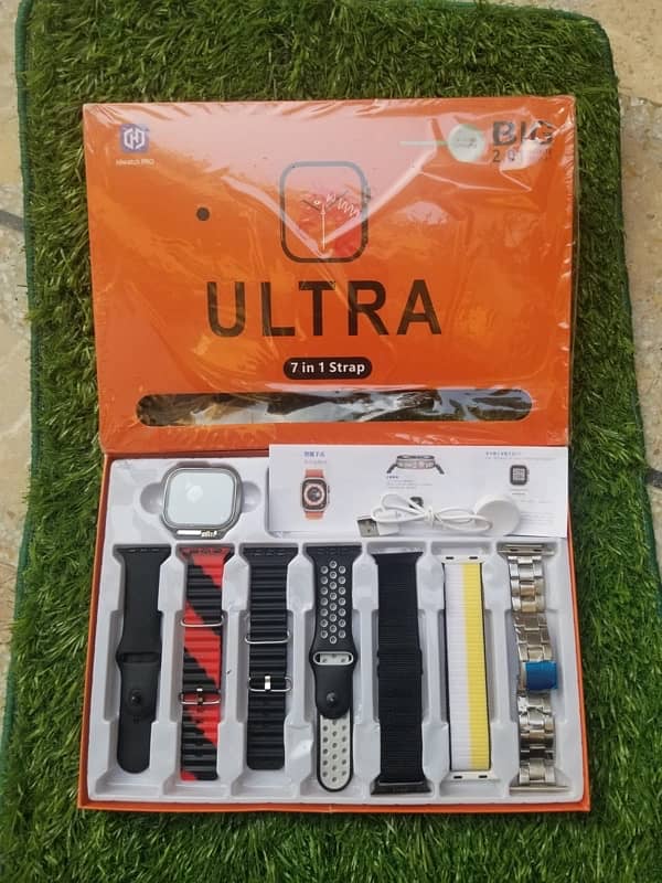 7 IN 1 ULTRA SMART WATCH FOR URGENT SALE WHATSAPP NUMBER #03265949331 1