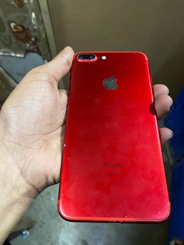 iphone 7 plus     pta 256gb    exchange possible 0