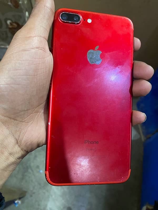 iphone 7 plus     pta 256gb    exchange possible 1