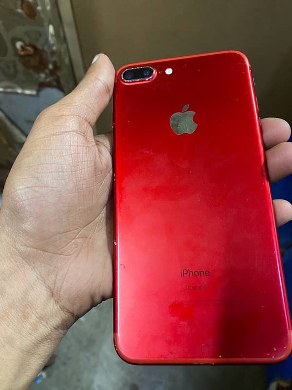 iphone 7 plus     pta 256gb    exchange possible 5