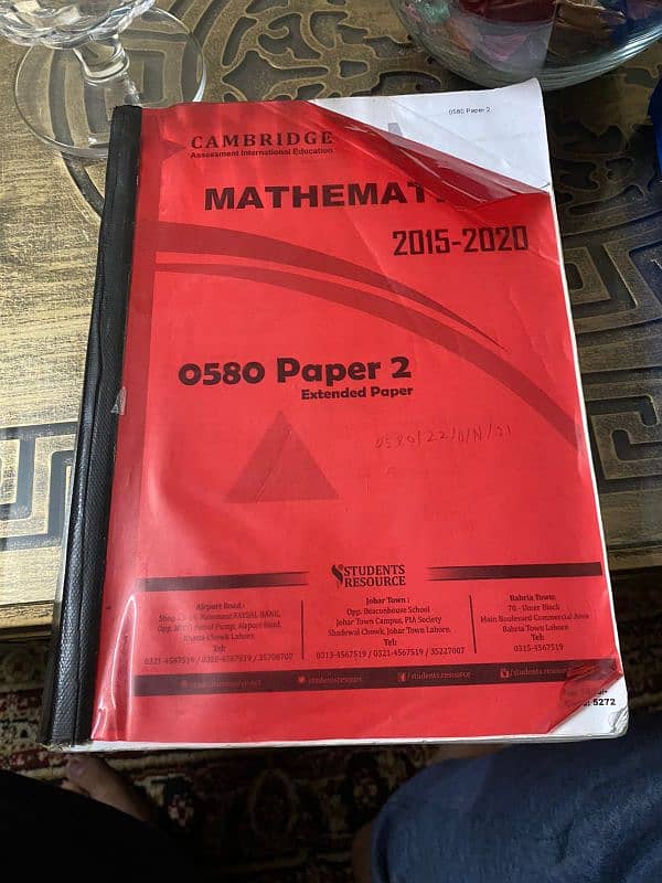 O levels/IGCSE Books & Solved P. papers 3