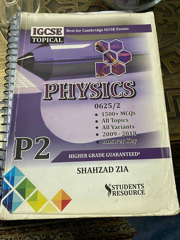 O levels/IGCSE Books & Solved P. papers 8