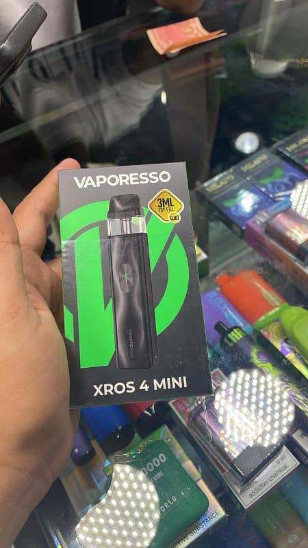 Vapresso Xros 4 Mini 3days used 0