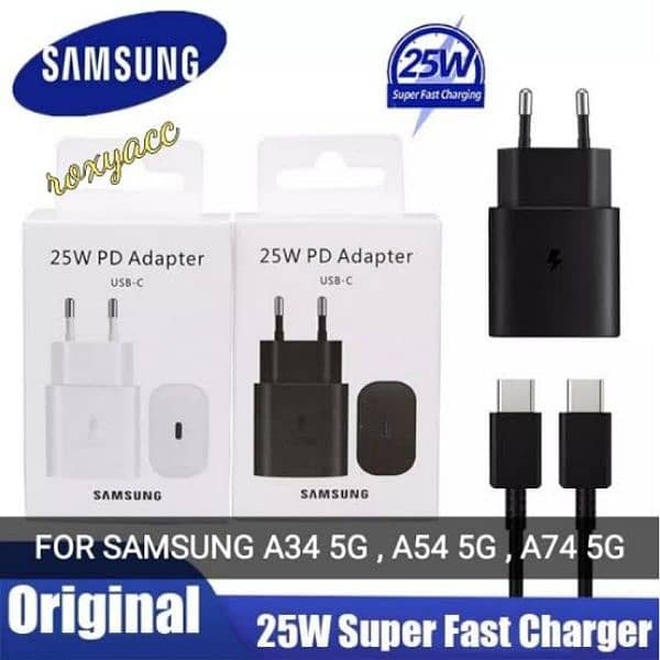 Samsung Original Charger 25watt And 45 Watt 0