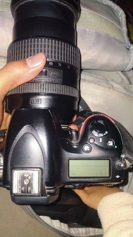 D750 camera 24.120 lens cup strip janwan charger kebal betri 1