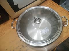 Alpha stainless steel karahi