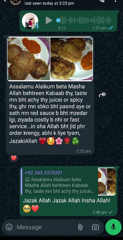 100% authentic home made food. Now Guysss Order Now! Thankyou! 13