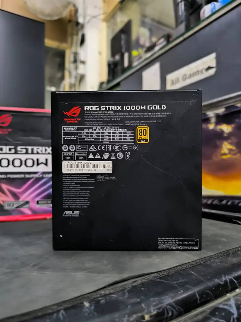 Power supply Asus Rog strix 1000w Gold 3