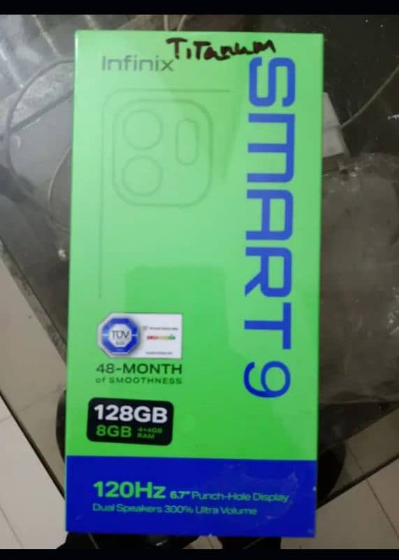 infinix smart 9 4+4 128 3