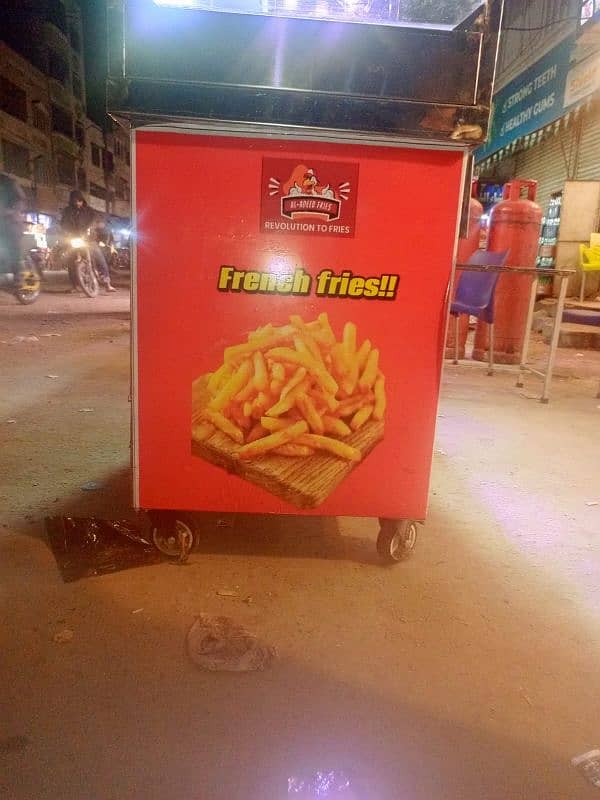 french fries cart 1