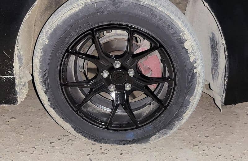 15 inch 5 nut rim tyre for sale/exchange 1