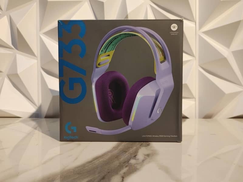 Logitech G733 Lightspeed Wireless Headphones 0