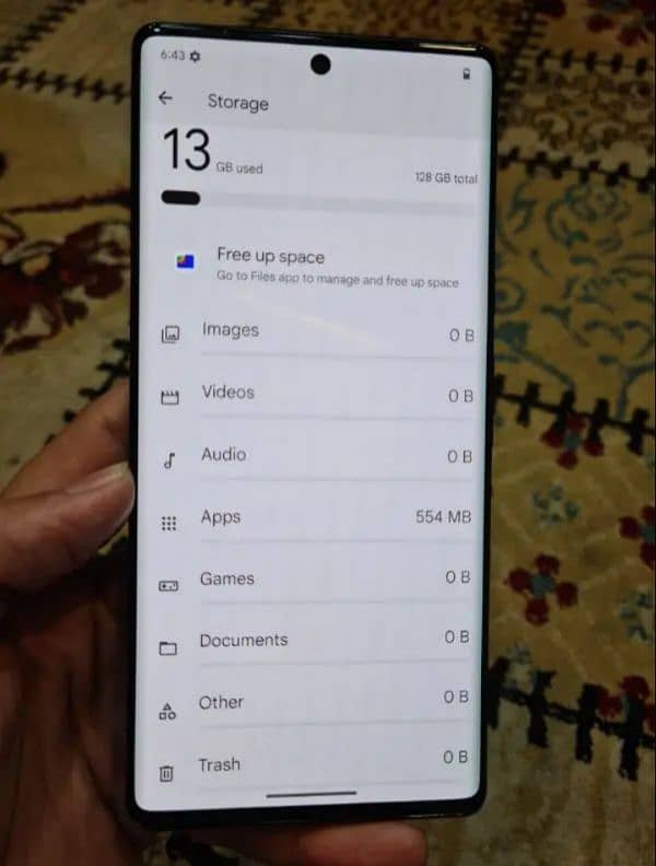 Google pixel 12/128 jv non pta sim nai chala gi ome lock 1