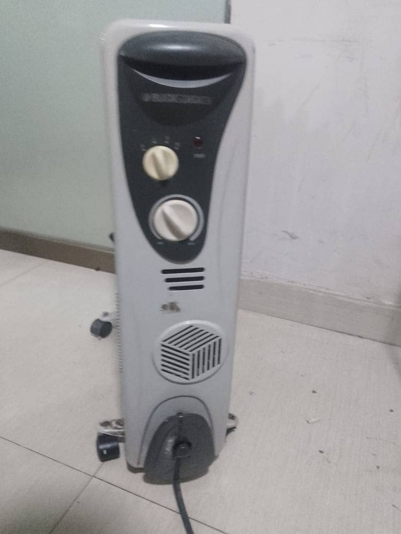 Black & Dacker  Oil heater 6