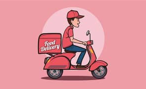 food delivery riders part time 11am to 4pm