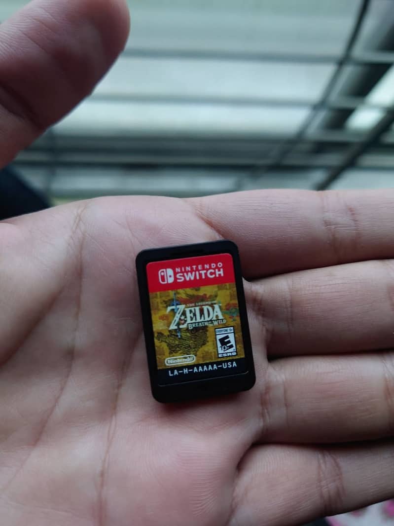 Nintendo Switch Legend of Zelda Breath of the wild Original Game 0