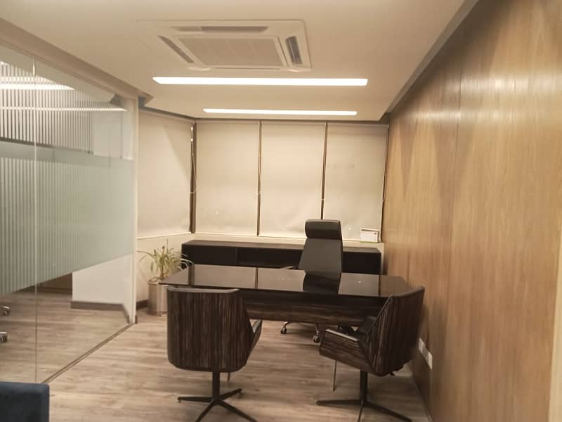 Fully furnished office available for rent 9